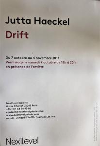 Galerie NextLevel  exposition JUTTA HAECKEL  7 Octobre au 4 Novembre 2017