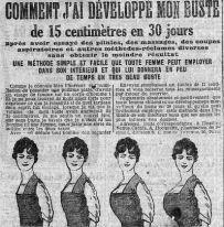 C’était dans le journal … le 30 septembre 1917