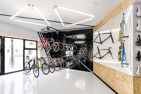 Vèlo7 une boutique de bicyclettes graphique et audacieuse