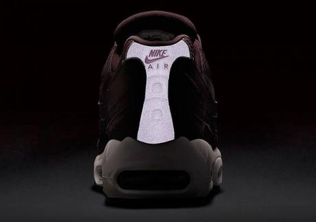 Voici les premières images officielles de la Nike Air Max 95 “Bordeaux”