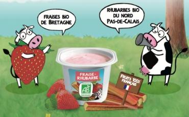 Les 2 Vaches : un nouveau yaourt bio avec du lait et des fruits 100% français !