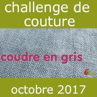Participez au challenge du mois d’octobre : le gris #challengecoudreengris Participez au challenge du mois d’octobre : le gris #challengecoudreengris