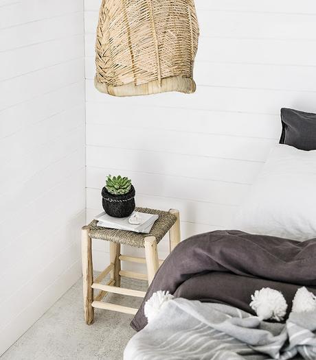 Nouvelle-Zélande / Une chambre avec de belles touches ethniques /