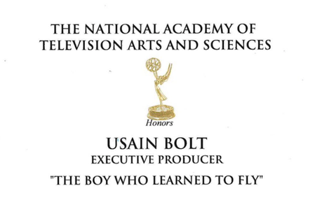 Quand Usain Bolt remporte un Emmy Awards