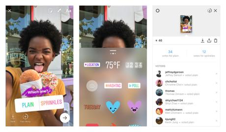 Instagram sur iPhone introduit les sondages dans les stories
