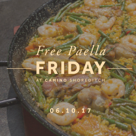 Camino Shoreditch: paellas gratuites et moitié prix sur l’addition