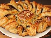 Tarte soleil tapenade sésame