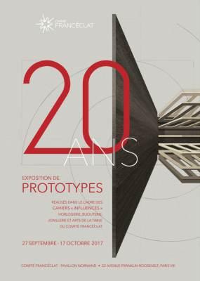Exposition 20 ans de prototypes et de design par Francéclat