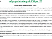 Appel mobilisation citoyenne contre méga-yachts quai d’Alger