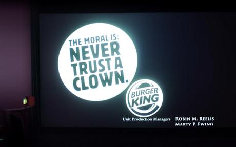 Burger King trolle le clown McDonald’s pendant la projection de « Ça »