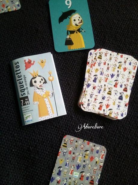 Jouer et découvrir #78 – Squelettos de Djeco (Dès 7 ans)