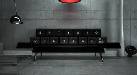 Design : Un sofa Qwerty