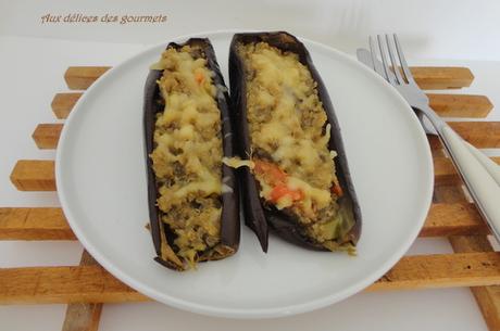 GRATIN D'AUBERGINE AU QUINOA