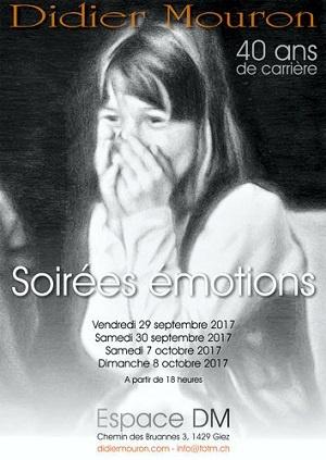 Soirées émotions pour les 40 ans de carrière de Didier Mouron