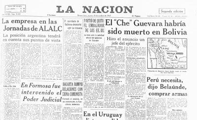 Un demi-siècle après : le Che dans la presse argentine [Histoire]