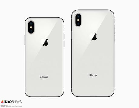 iPhone X vs iPhone X Plus concept - iPhone X Plus (2018) : un premier concept avec un écran de 6,4 pouces