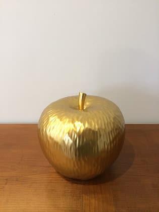 Pomme dorée déco