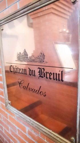 Cocktail : Calva fraise avec en plus la visite de la distillerie de Calvados du Château du Breuil.