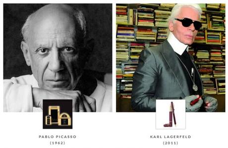 Pablo Picasso et Karl Lagerfeld sous le signe de S.T Dupont Pablo Picasso et Karl Lagerfeld sous le signe de S.T Dupont
