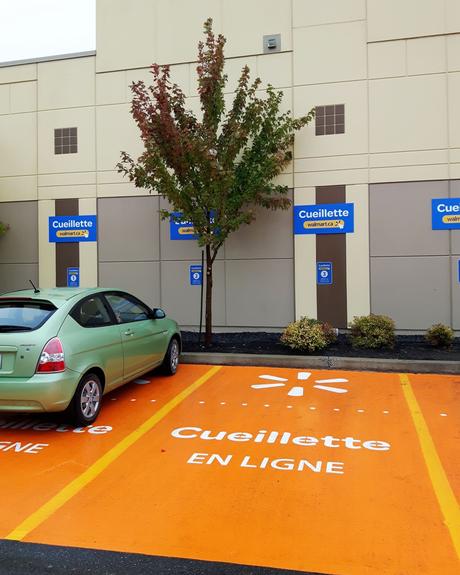 Cueillette d'épicerie, nouveau service de Walmart Canada