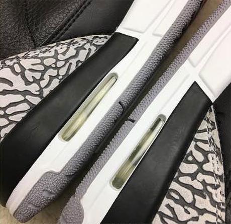 Air Jordan 3 Black Cement GS : Preview Air Jordan 3 Black Cement GS