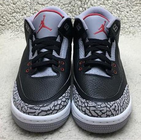 Air Jordan 3 Black Cement GS : Preview Air Jordan 3 Black Cement GS