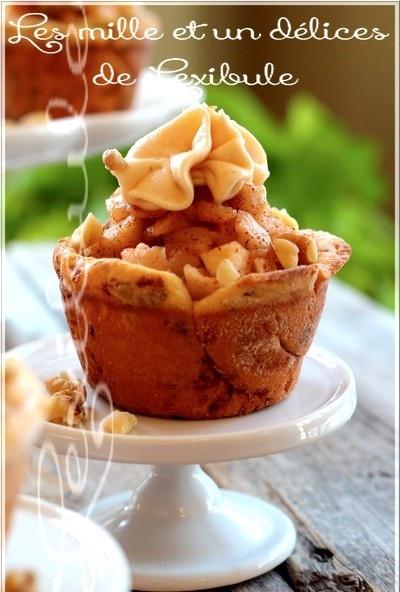 ~Cupcakes tarte aux pommes~