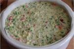 Clafoutis chèvre-légumes