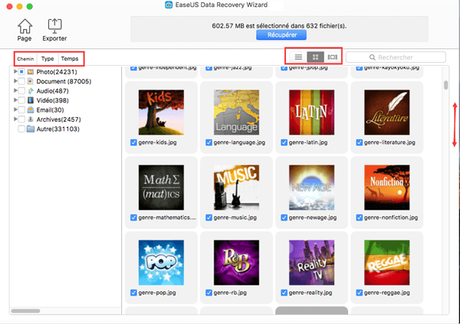 EaseUS Data Recovery Wizard 3 - EaseUS Data Recovery Wizard : récupérer ses données perdues sur Mac