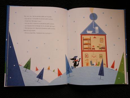 Monsieur Loup a les crocs.  Sandrine-Marie SIMON et Sébastien CHEBRET – 2017 (Dès 4 ans)