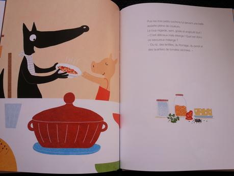 Monsieur Loup a les crocs.  Sandrine-Marie SIMON et Sébastien CHEBRET – 2017 (Dès 4 ans)