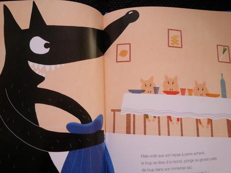 Monsieur Loup a les crocs.  Sandrine-Marie SIMON et Sébastien CHEBRET – 2017 (Dès 4 ans)