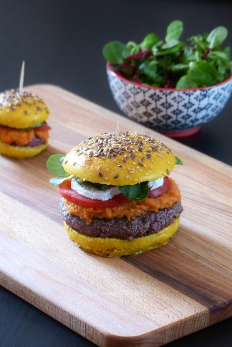 Pumkin buns : les pains burgers au potiron