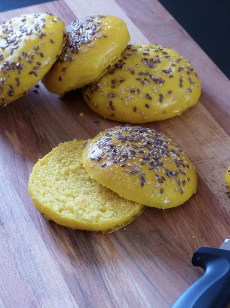 Pumkin buns : les pains burgers au potiron