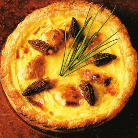 Tartelettes fines aux morilles et ris de veau