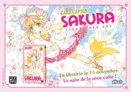 Le manga Card Captor Sakura – Clear Card Arc annoncé chez Pika
