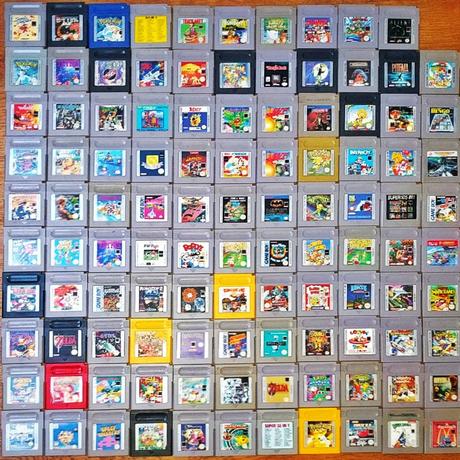 Instantané de ma collection Game Boy