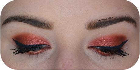 Glitter Red Ochre Makeup {Desert Dusk ~ Huda Beauty}