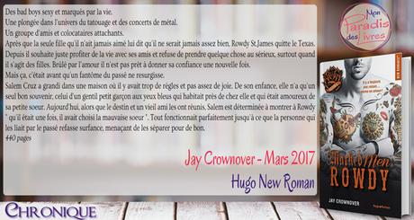 Marked men #5 – Rowdy – Jay Crownover