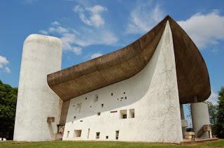 Le Corbusier, chapelle Ronchamp, 1950 Le Corbusier, chapelle Ronchamp, 1950