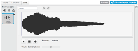Scratch et la musique : enregistrement et gestion des sons Scratch et la musique : enregistrement et gestion des sons