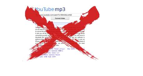 fermeture youtube mp3 - Fermeture de YouTube-MP3 : quelles alternatives ?