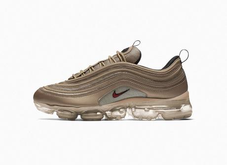 Nike Air VaporMax 97 : Preview Nike Air Vapormax 97 Gold AJ7291-002
