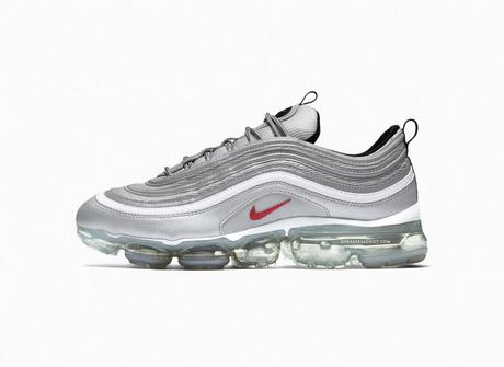 Nike Air VaporMax 97 : Preview Nike Air Vapormax 97 Siver 2018 AJ7291-001