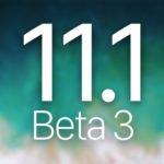 iOS 11.1 bêta 3 est disponible pour les développeurs iOS 11.1 Beta 3 150x150 - iOS 11.1 bêta 3 est disponible pour les développeurs