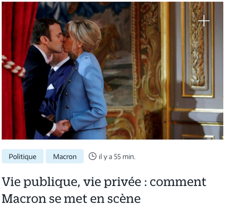 C'est Macron qui se met en scène | Le Parisien