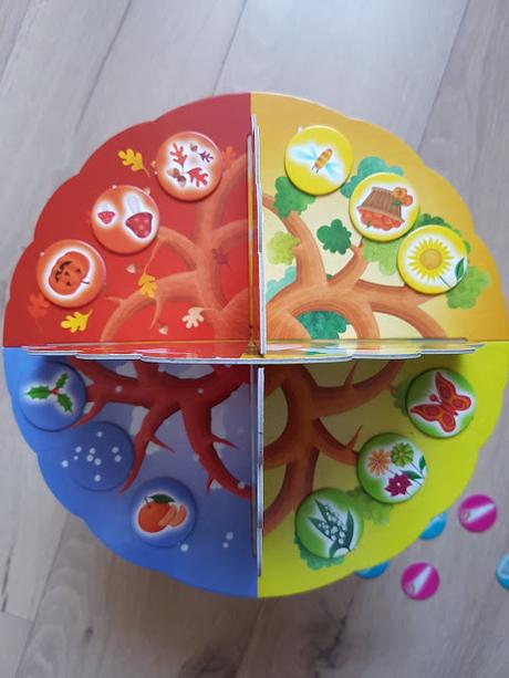 CHRONIQUE JEUX - Jeu d'éveil L'arbre des 4 saisons ♥ ♥ ♥
