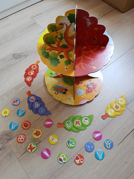 CHRONIQUE JEUX - Jeu d'éveil L'arbre des 4 saisons ♥ ♥ ♥