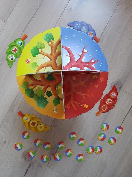 CHRONIQUE JEUX - Jeu d'éveil L'arbre des 4 saisons ♥ ♥ ♥
