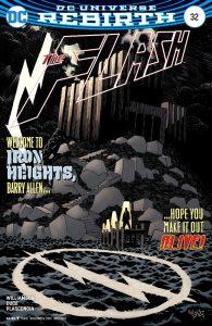 The Flash #31, The Flash #32, Green Arrow #31, Nightwing #30